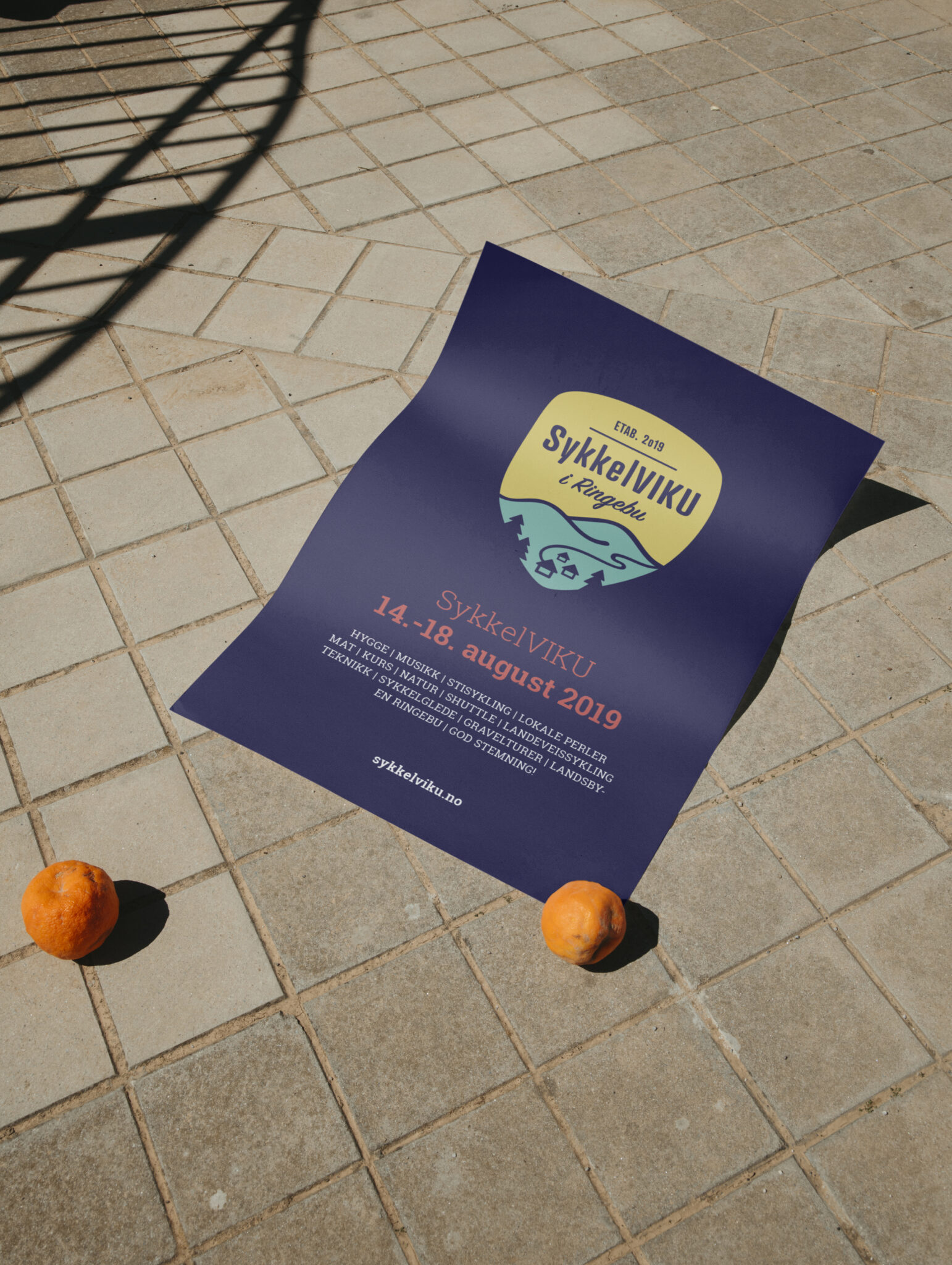 SykkelVIKU promo Arnemoen Gard | Krible design- og rådgivningsbyrå | Lillehammer og Gudbrandsdalen